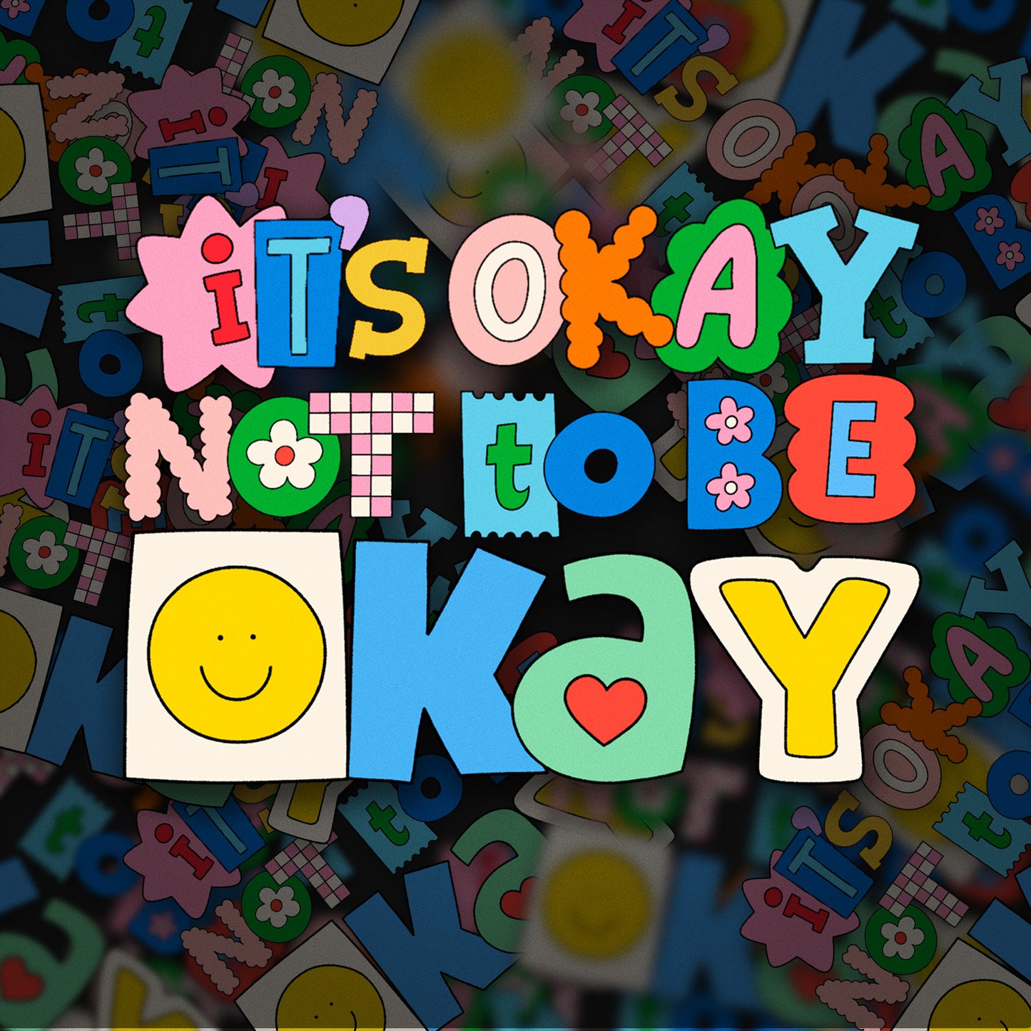 It's Okay Not To Be Okay UV PermaSticker